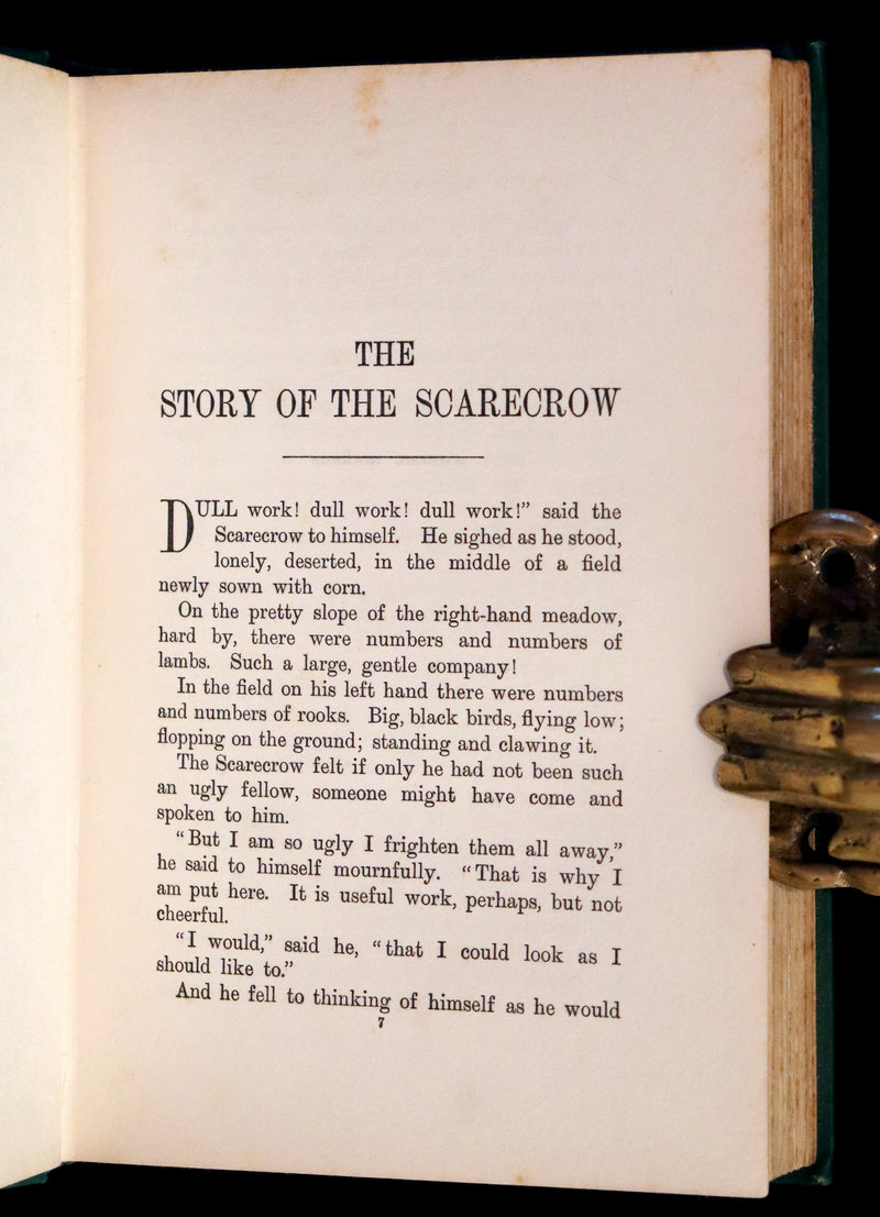 1906 Rare First Edition - The Story of a Scarecrow by Edith King Hall. Illustrated.