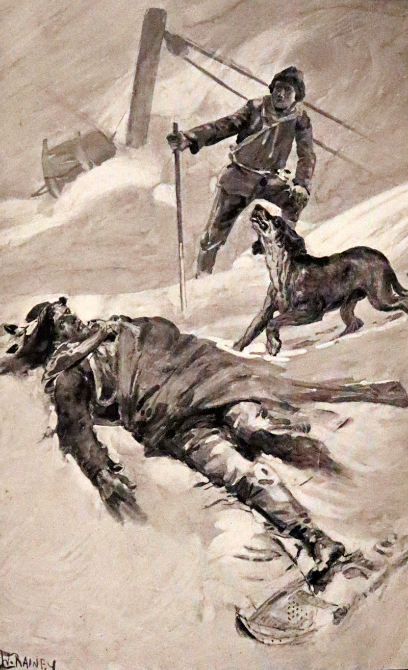 1909 Rare Book - The White Trail, Early Days of Klondike by Alexander MacDonald.