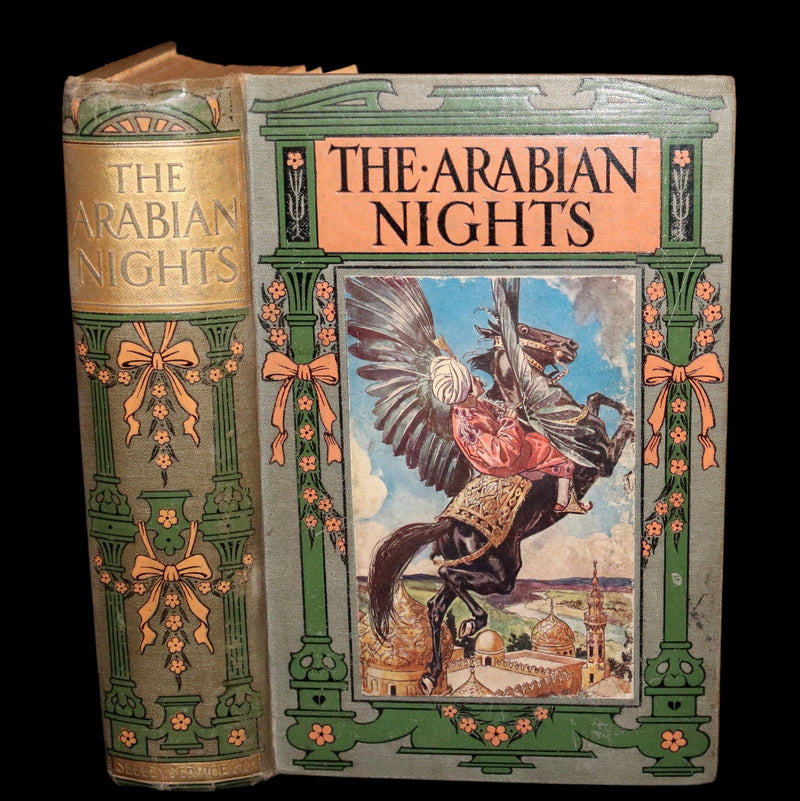 1910 Scarce First Edition Illustrated by Brock & Lancelot Speed - THE ARABIAN NIGHTS' Entertainment.