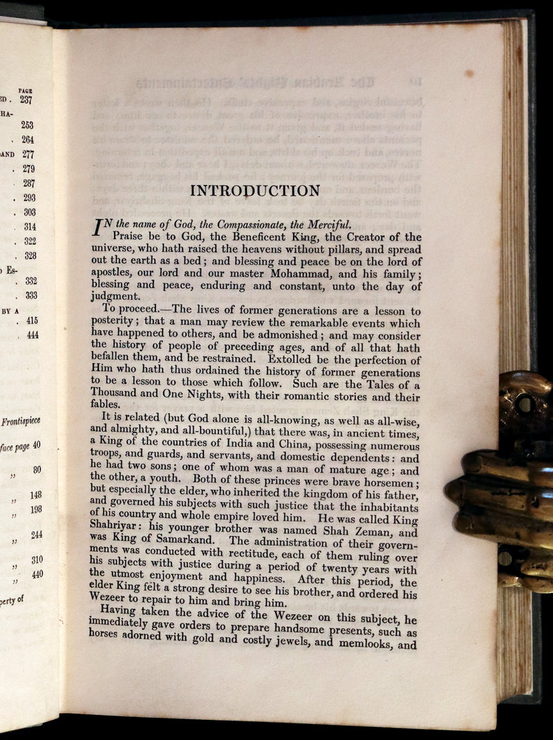 1910 Scarce First Edition Illustrated by Brock & Lancelot Speed - THE ARABIAN NIGHTS' Entertainment.