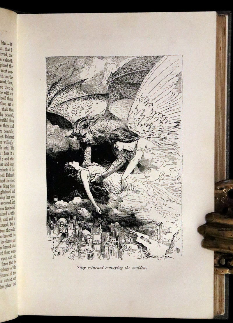 1910 Scarce First Edition Illustrated by Brock & Lancelot Speed - THE ARABIAN NIGHTS' Entertainment.
