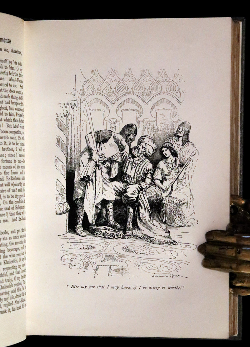 1910 Scarce First Edition Illustrated by Brock & Lancelot Speed - THE ARABIAN NIGHTS' Entertainment.