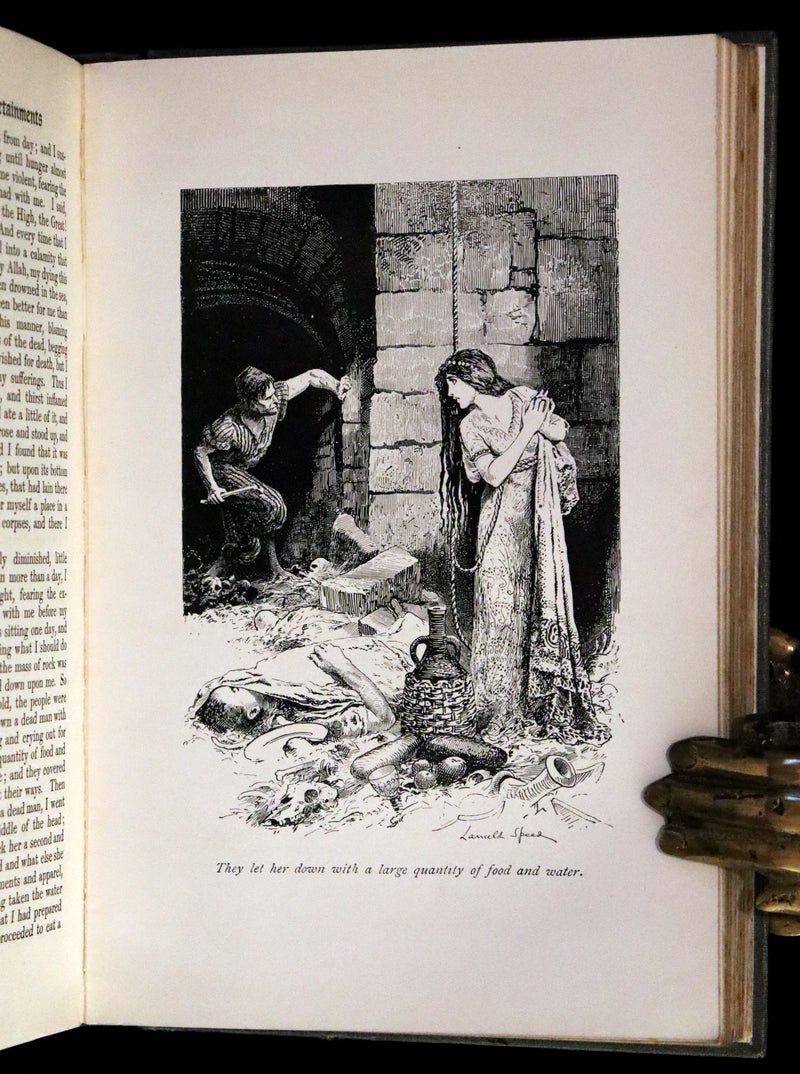 1910 Scarce First Edition Illustrated by Brock & Lancelot Speed - THE ARABIAN NIGHTS' Entertainment.
