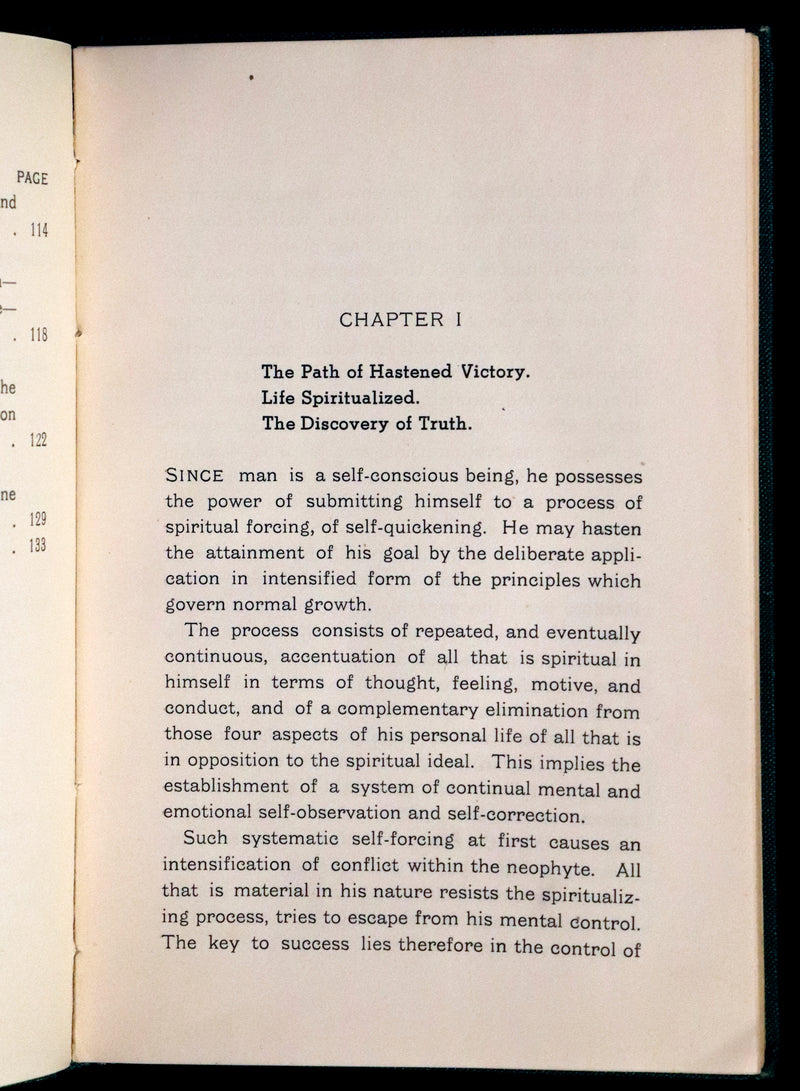 1937 Rare First Edition - Meditations on the Occult Life by Geoffrey Hodson.