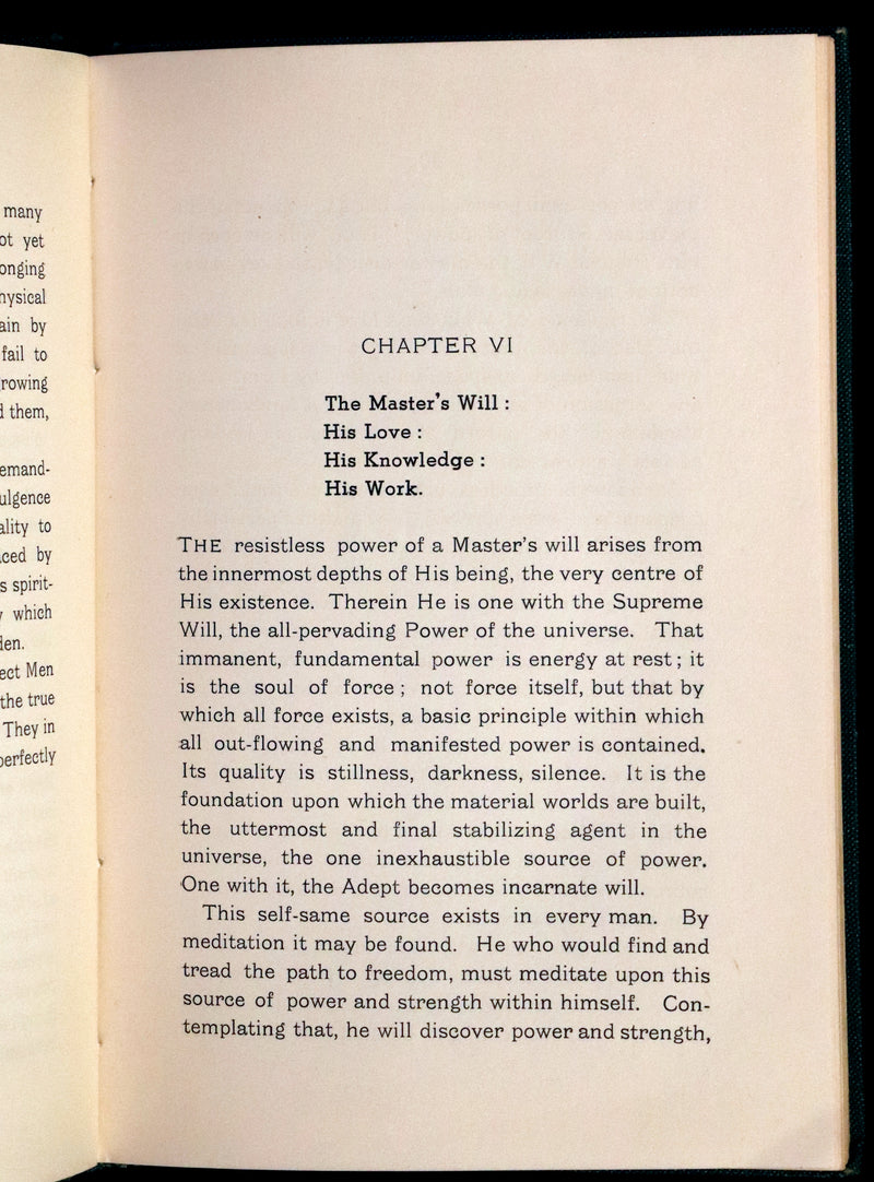 1937 Rare First Edition - Meditations on the Occult Life by Geoffrey Hodson.