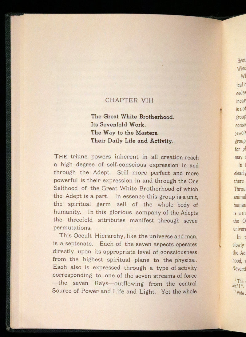 1937 Rare First Edition - Meditations on the Occult Life by Geoffrey Hodson.