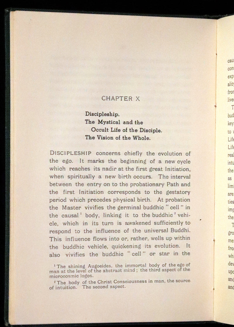 1937 Rare First Edition - Meditations on the Occult Life by Geoffrey Hodson.