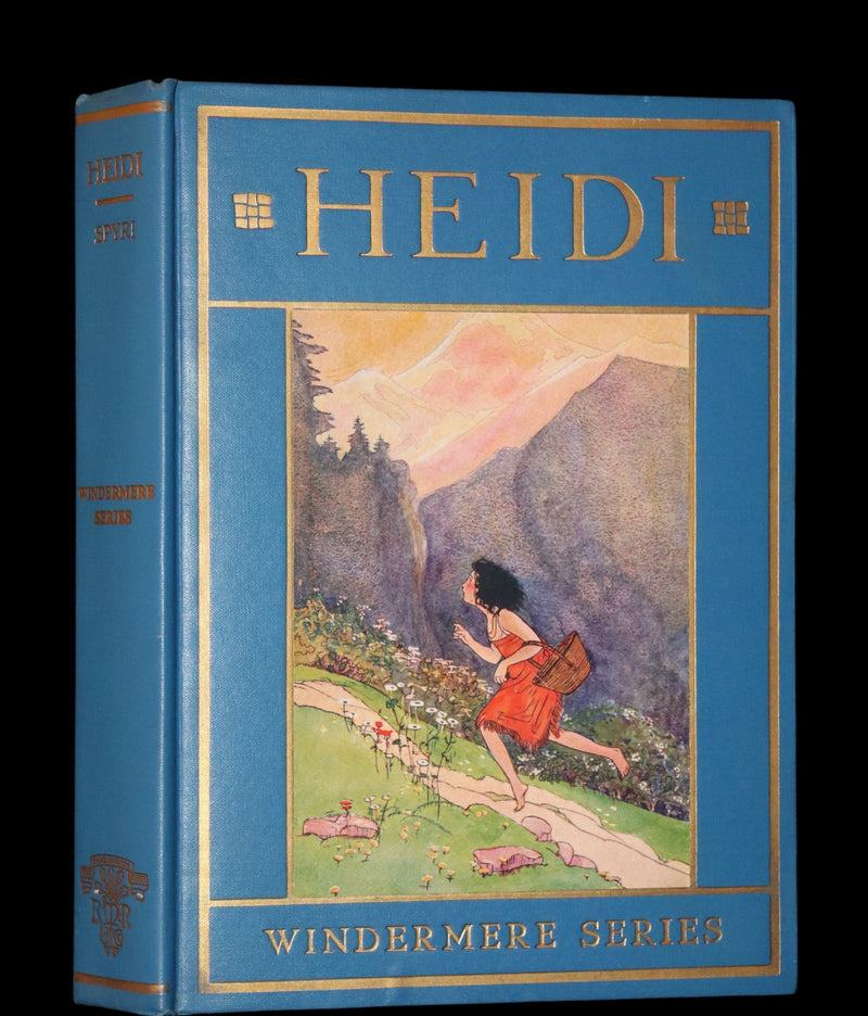1921 Scarce First Edition illustrated by Maginel Wright Enright - Heidi by Johanna Spyri.