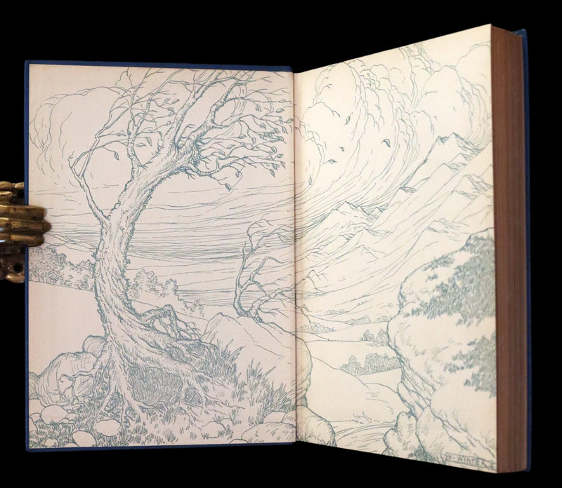 1921 Scarce First Edition illustrated by Maginel Wright Enright - Heidi by Johanna Spyri.