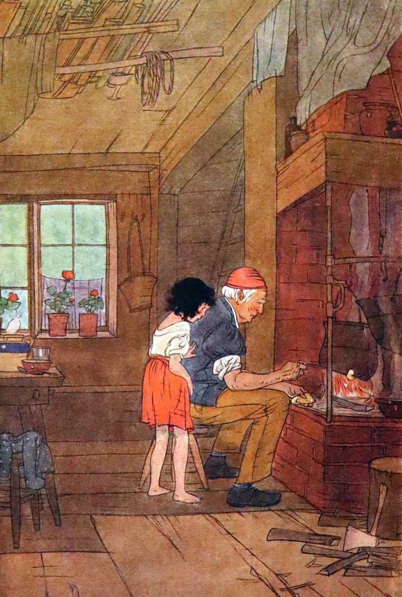 1921 Scarce First Edition illustrated by Maginel Wright Enright - Heidi by Johanna Spyri.