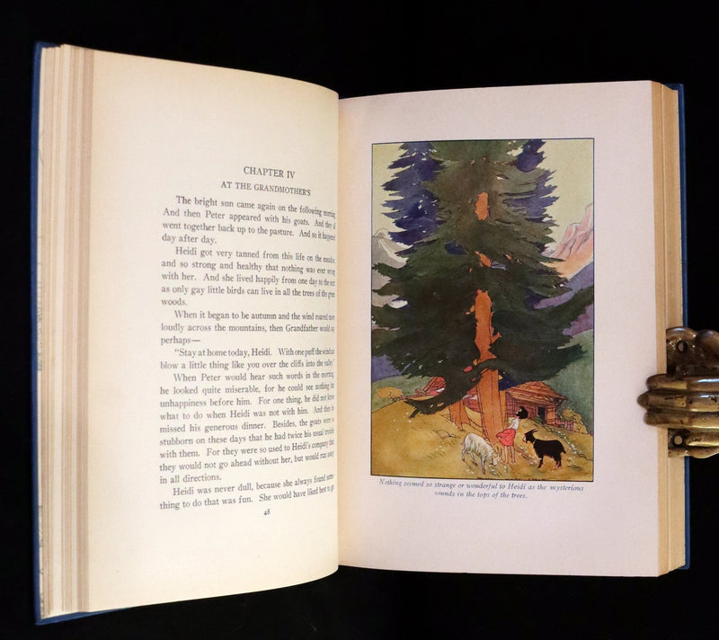 1921 Scarce First Edition illustrated by Maginel Wright Enright - Heidi by Johanna Spyri.