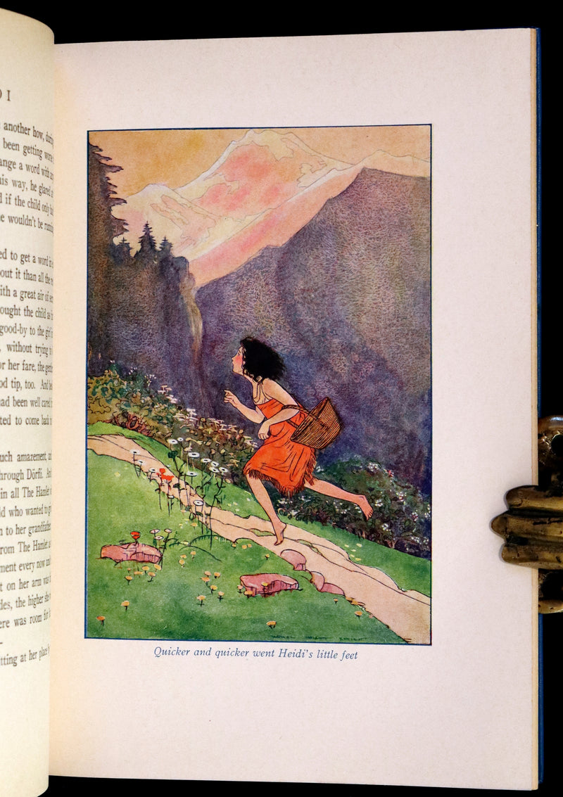 1921 Scarce First Edition illustrated by Maginel Wright Enright - Heidi by Johanna Spyri.