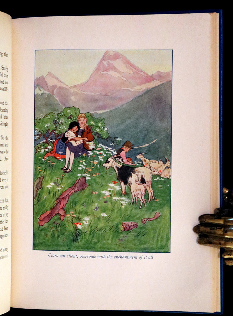 1921 Scarce First Edition illustrated by Maginel Wright Enright - Heidi by Johanna Spyri.