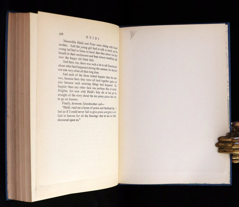 1921 Scarce First Edition illustrated by Maginel Wright Enright - Heidi by Johanna Spyri.