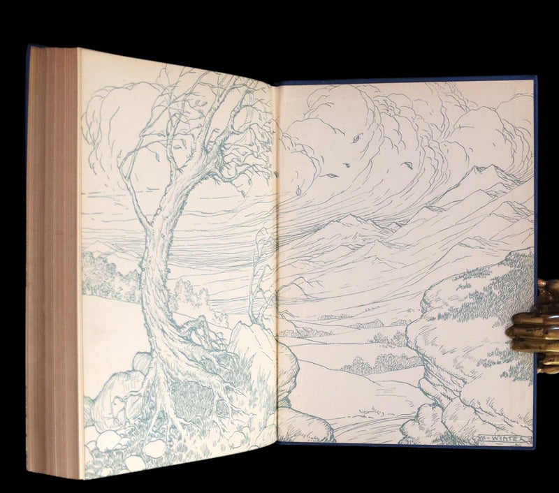 1921 Scarce First Edition illustrated by Maginel Wright Enright - Heidi by Johanna Spyri.