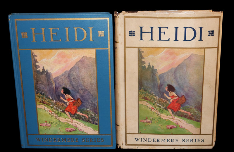 1921 Scarce First Edition illustrated by Maginel Wright Enright - Heidi by Johanna Spyri.