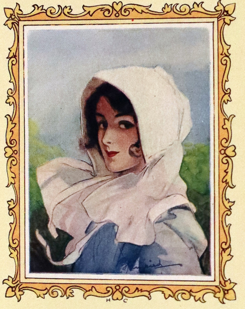 1914 Rare First Edition bound by Asprey - The Money Moon, a Romance by Jeffery Farnol illustrated by Edmund Blampied.