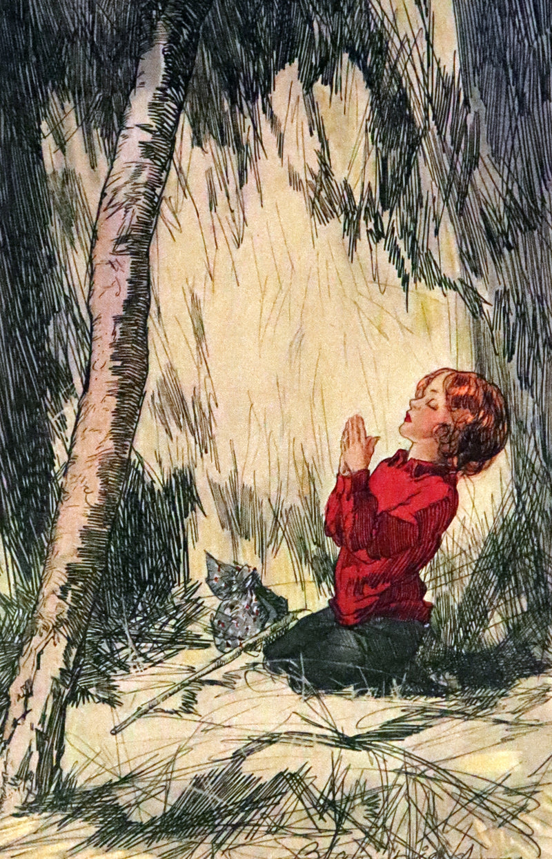 1914 Rare First Edition bound by Asprey - The Money Moon, a Romance by Jeffery Farnol illustrated by Edmund Blampied.