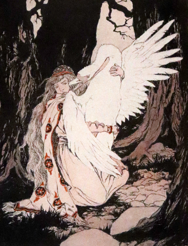 1916 Scarce Book - Wonder Tales Retold written and illustrated by Katharine Pyle.