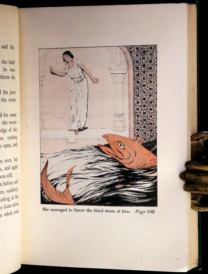 1916 Scarce Book - Wonder Tales Retold written and illustrated by Katharine Pyle.