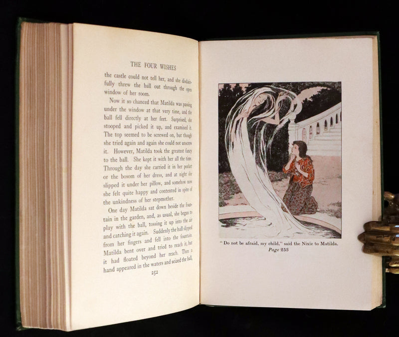 1916 Scarce Book - Wonder Tales Retold written and illustrated by Katharine Pyle.