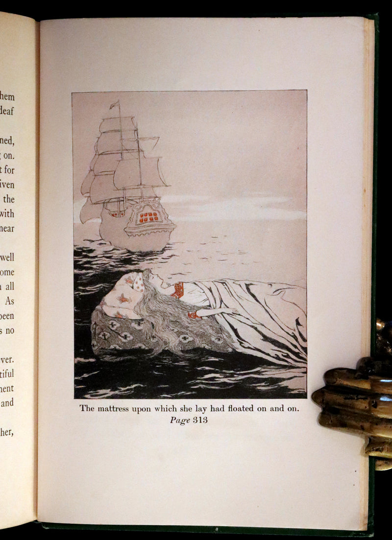 1916 Scarce Book - Wonder Tales Retold written and illustrated by Katharine Pyle.