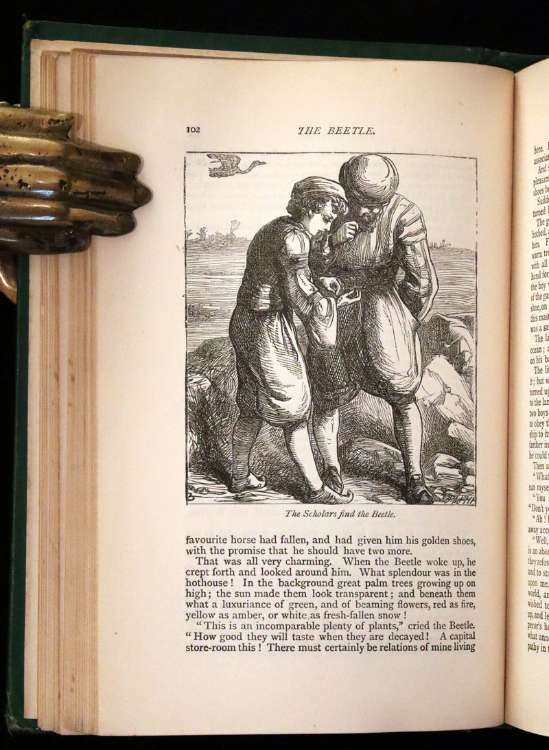 1870 Scarce Book - Hans Christian Andersen - FAIRY TALES and Stories, Illustrated.