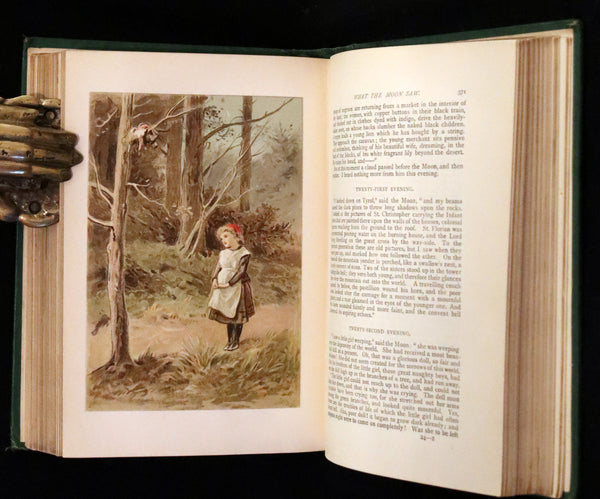 1870 Scarce Book - Hans Christian Andersen - FAIRY TALES and Stories, Illustrated.