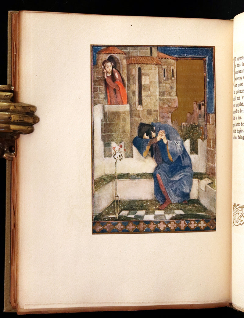 1916 Scarce Book - LA VITA NUOVA - The NEW LIFE by DANTE ALIGHIERI Translated by Dante Gabriel Rossetti Illustrated by Evelyn Paul.