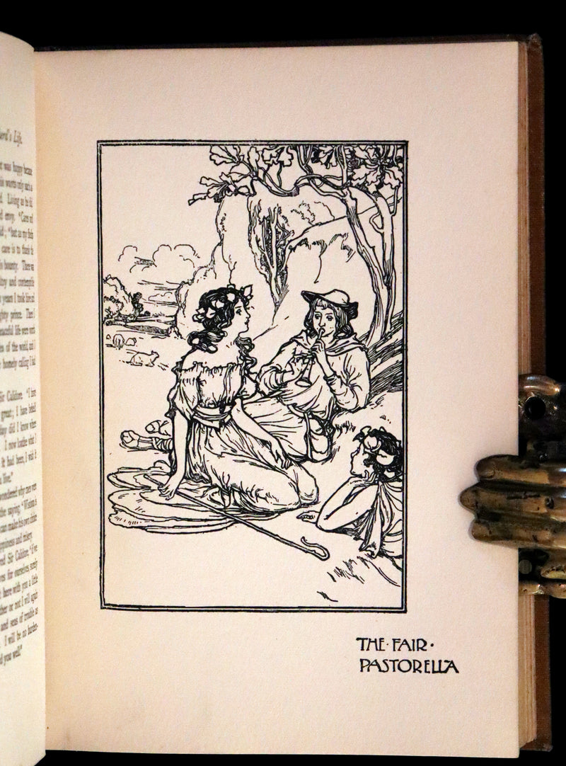 1899 Scarce First Edition - The Courteous Knight by E. Edwardson Illustrated by Robert Hope.
