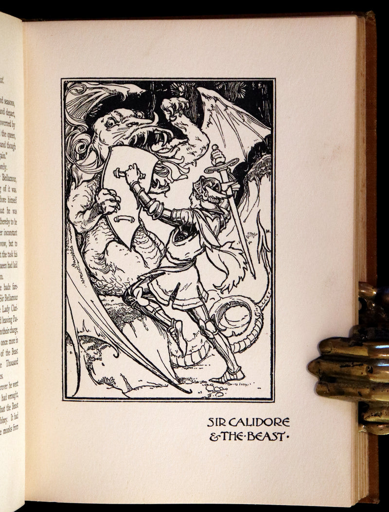 1899 Scarce First Edition - The Courteous Knight by E. Edwardson Illustrated by Robert Hope.