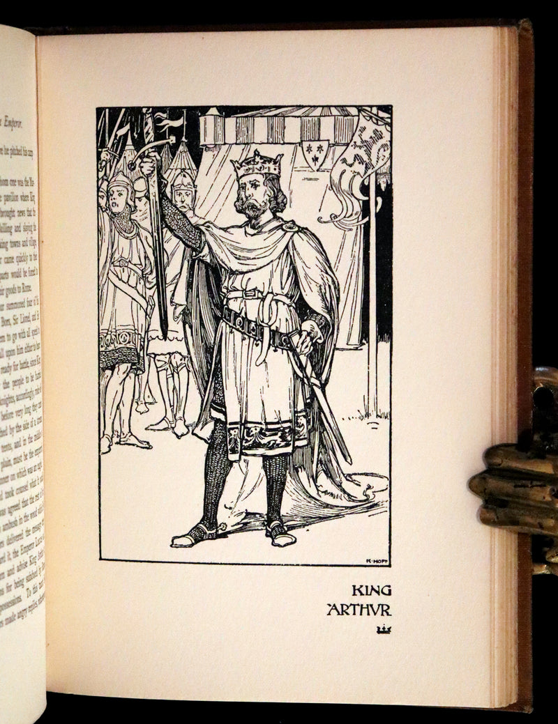 1899 Scarce First Edition - The Courteous Knight by E. Edwardson Illustrated by Robert Hope.