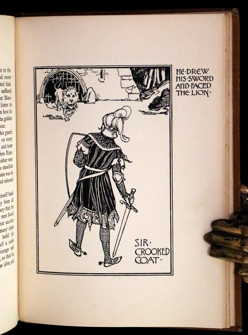 1899 Scarce First Edition - The Courteous Knight by E. Edwardson Illustrated by Robert Hope.