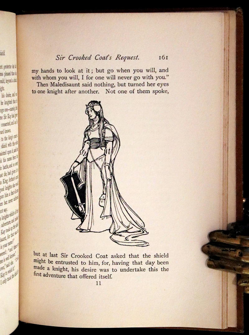 1899 Scarce First Edition - The Courteous Knight by E. Edwardson Illustrated by Robert Hope.