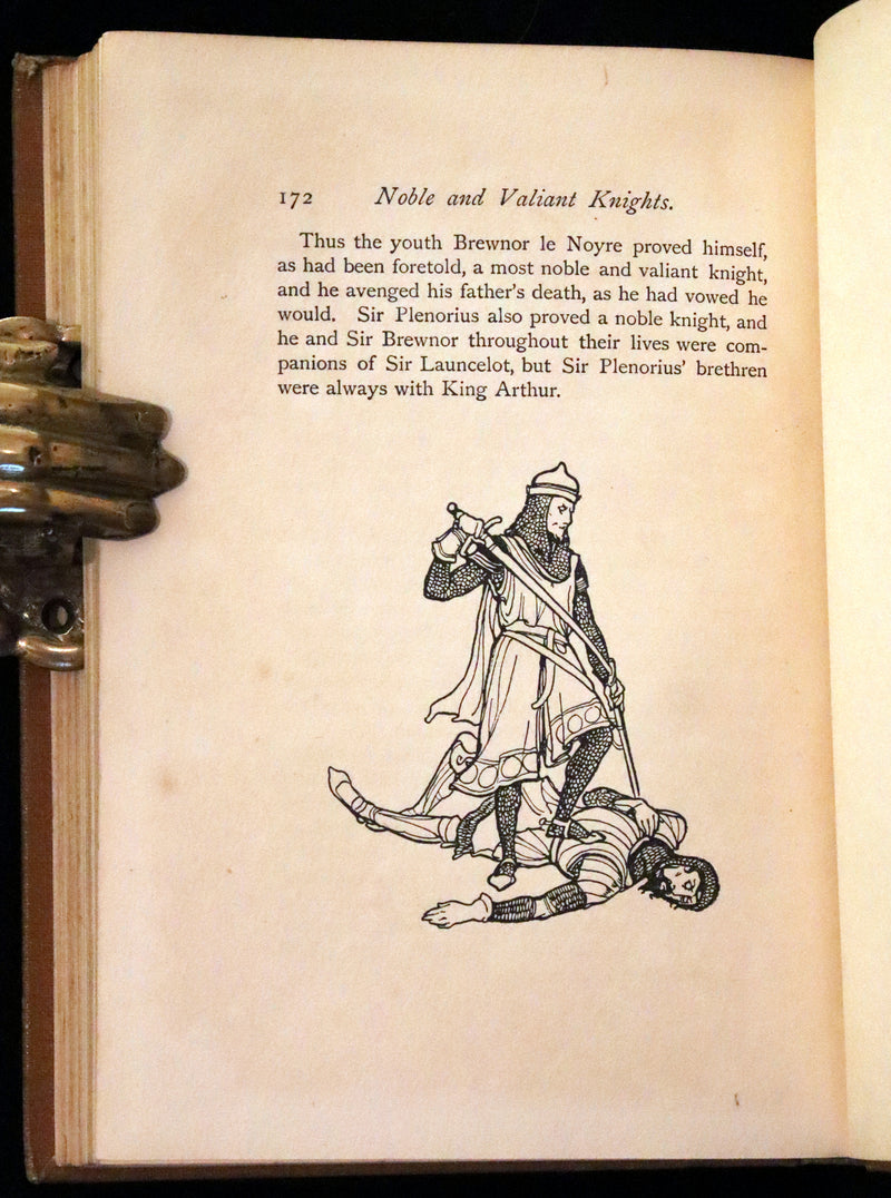 1899 Scarce First Edition - The Courteous Knight by E. Edwardson Illustrated by Robert Hope.