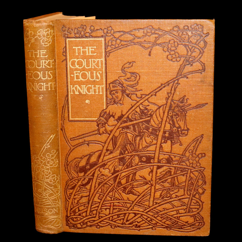1899 Scarce First Edition - The Courteous Knight by E. Edwardson Illustrated by Robert Hope.