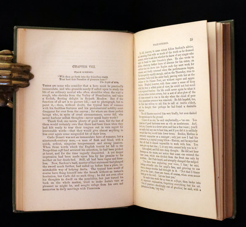 1888 Scarce First US Edition - The Knight Errant by Edna Lyall. A Victorian Romance.