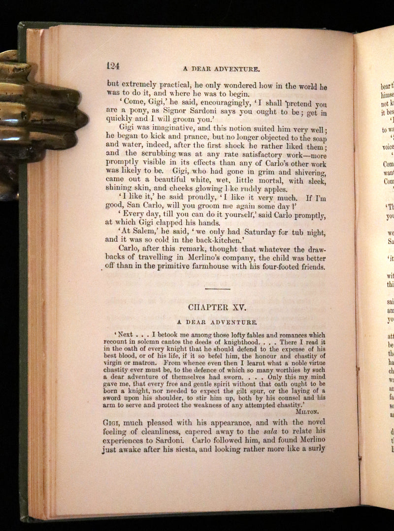 1888 Scarce First US Edition - The Knight Errant by Edna Lyall. A Victorian Romance.