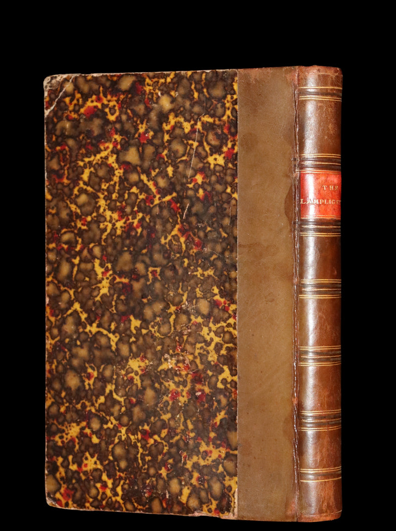 1854 Scarce Victorian First Edition - The LAMPLIGHTER by Maria Susanna Cummins.