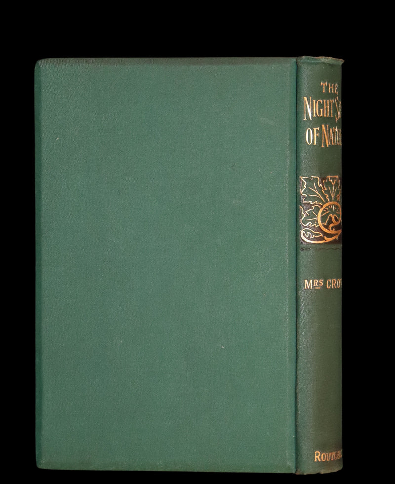 1890 Scarce Victorian Book - The Night Side of Nature or Ghosts and Ghost Seers. Poltergeist.