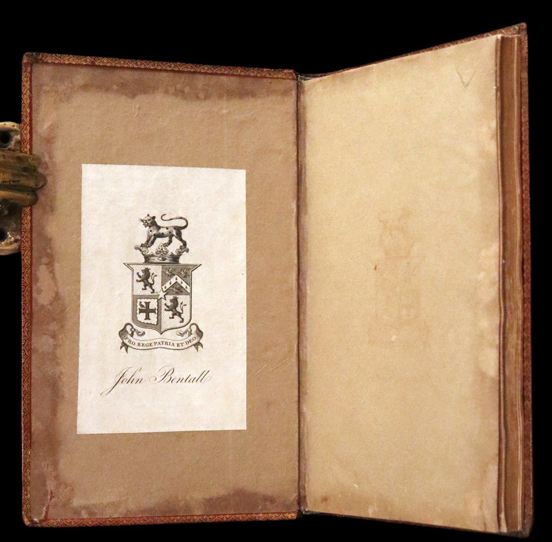 1816 Scarce Book -The Dance of Death, Danse Macabre by Hans Holbein, Color illustrated.