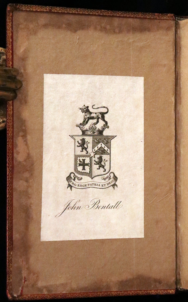 1816 Scarce Book -The Dance of Death, Danse Macabre by Hans Holbein, Color illustrated.