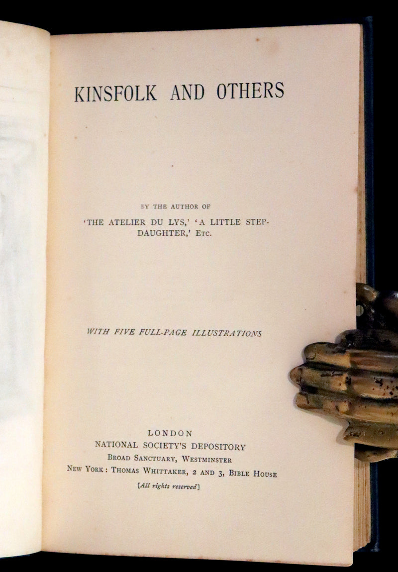 1891 Rare Victorian First Edition - Kinsfolk and Others by Margaret Roberts.