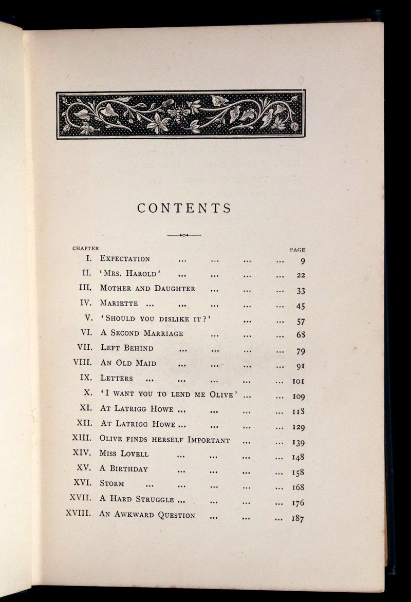 1891 Rare Victorian First Edition - Kinsfolk and Others by Margaret Roberts.