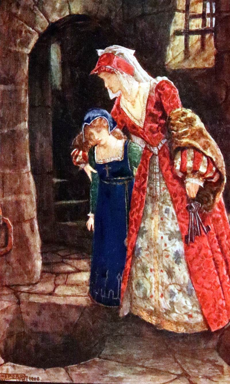 1908 Rare First Edition - THE BOOK OF PRINCES & PRINCESSES by Mrs. Lang & Andrew Lang.