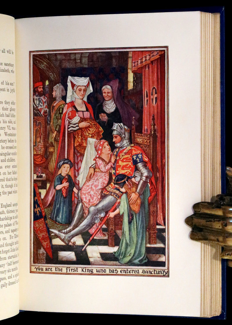 1908 Rare First Edition - THE BOOK OF PRINCES & PRINCESSES by Mrs. Lang & Andrew Lang.