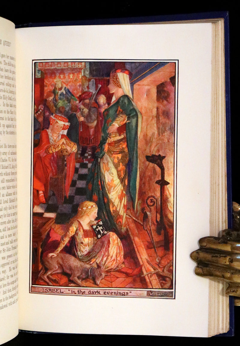 1908 Rare First Edition - THE BOOK OF PRINCES & PRINCESSES by Mrs. Lang & Andrew Lang.