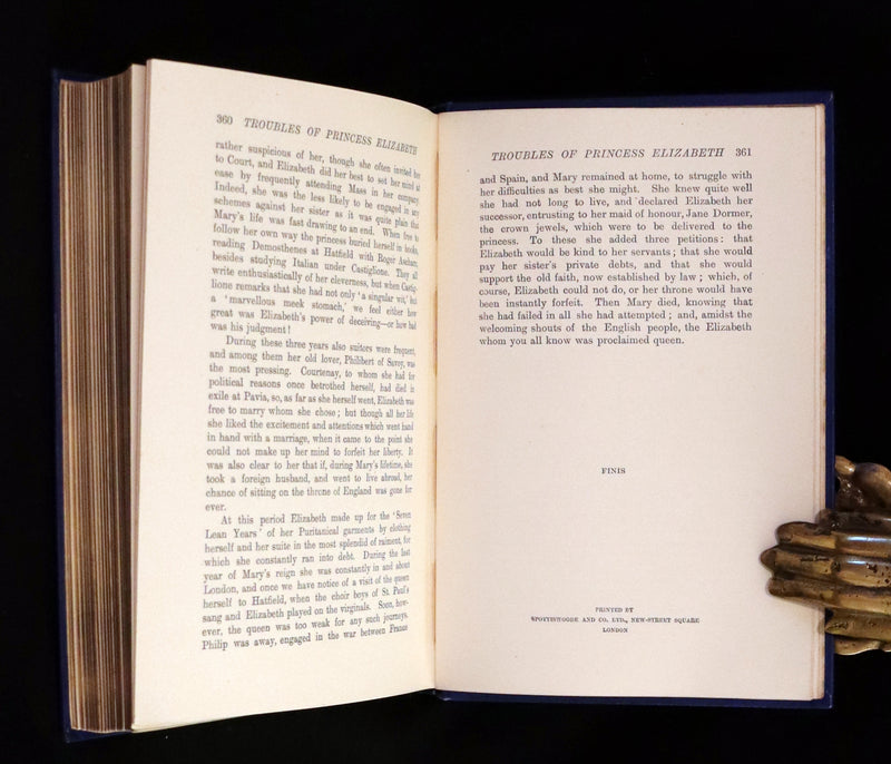 1908 Rare First Edition - THE BOOK OF PRINCES & PRINCESSES by Mrs. Lang & Andrew Lang.