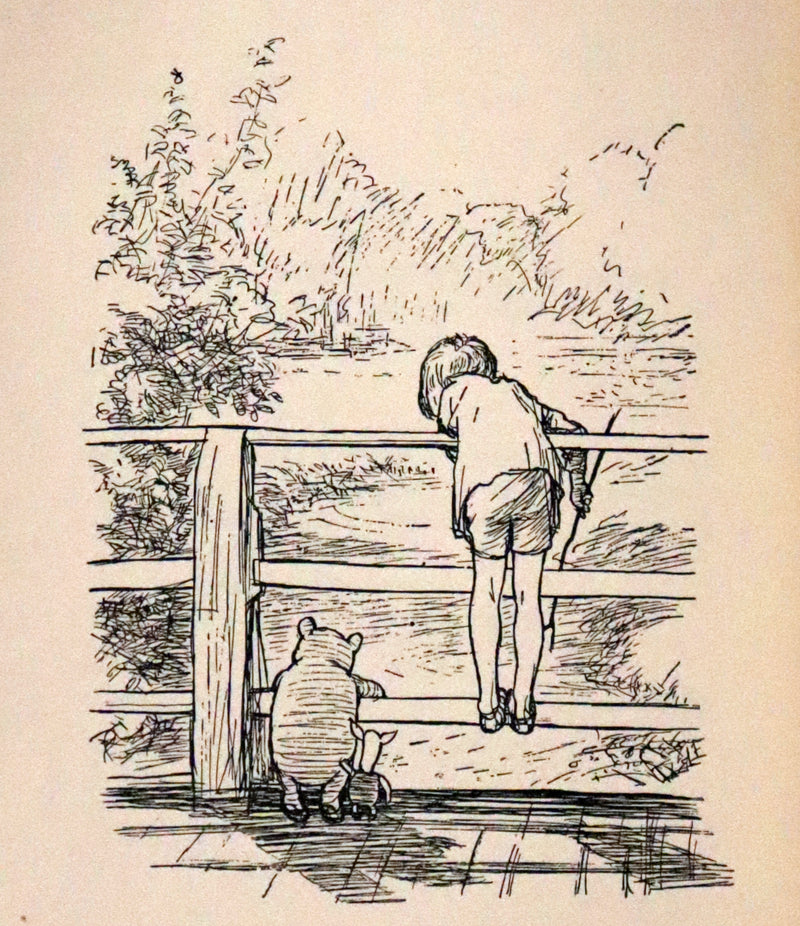 1928 First UK Edition - A. A. Milne & Ernest H. Shepard - The HOUSE at POOH CORNER.