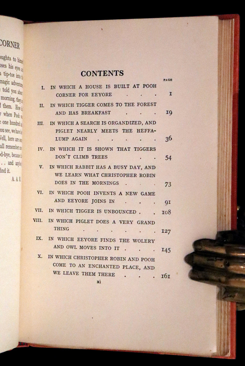 1928 First UK Edition - A. A. Milne & Ernest H. Shepard - The HOUSE at POOH CORNER.